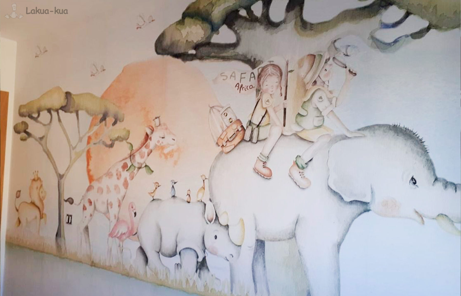 Mural Safari África