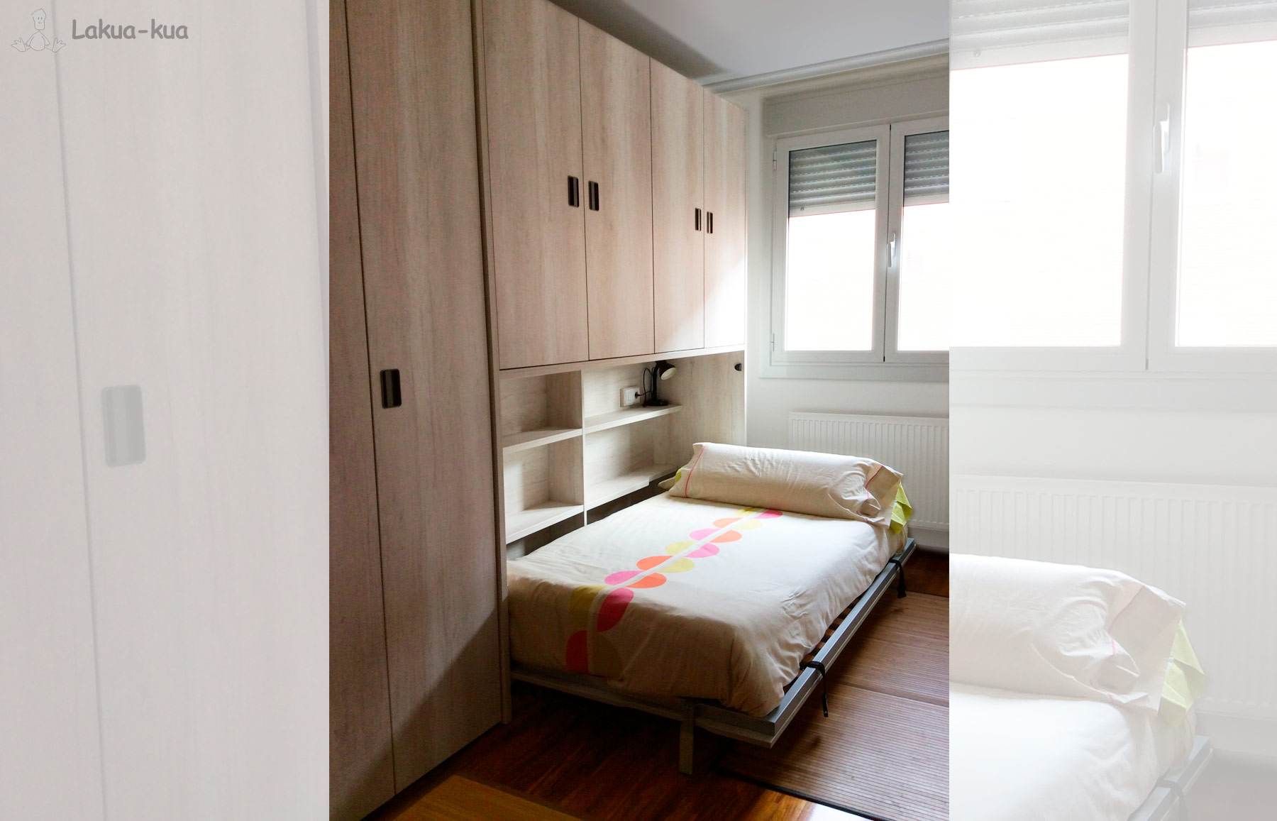 Dormitorio abatible - Dormitorio Joven Infantil Juvenil Muebles Lakua-kua
